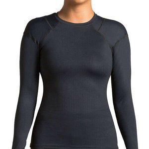 TOMMIE COPPER Women's Pro-Grade Long Sleeve Shoulder Support Shirt Medium NWT